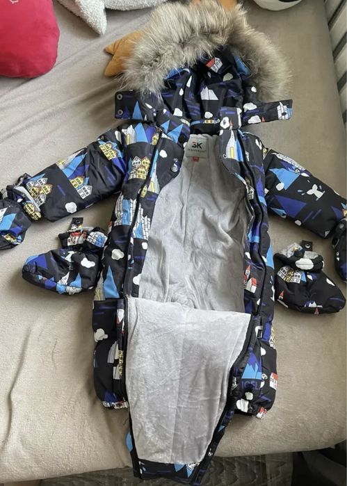 детский зимний комбенизон