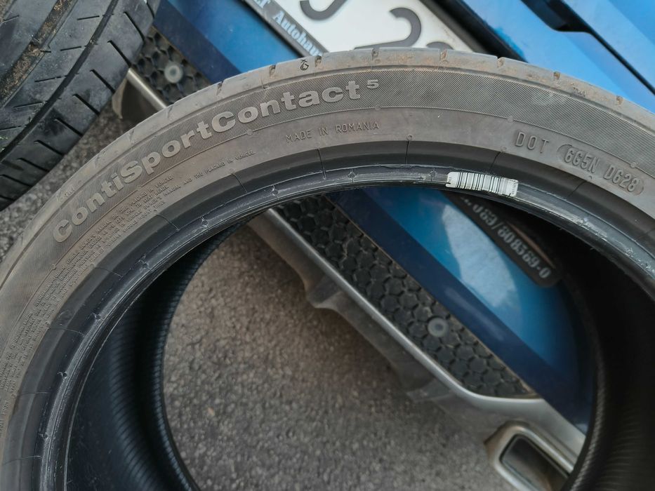Vand 4 anvelope de vara 225 40 R18 Continental ContiSportContact 5