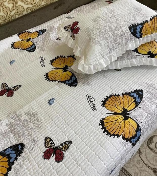 Стёганое х/б покрывало.