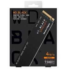 Накопитель SSD 4Tb WD Black SN850X nvme