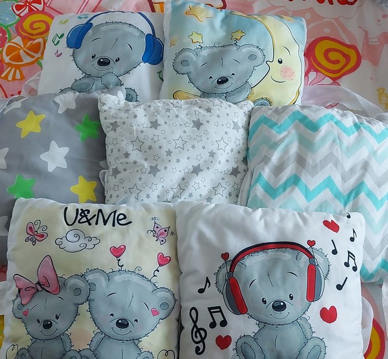 Бортики на кроватку