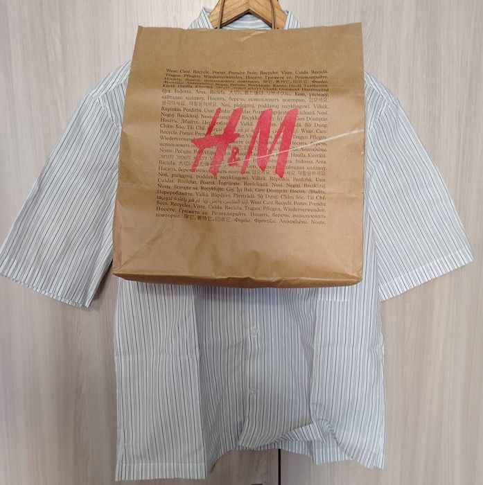 Рубашка мужская H&M