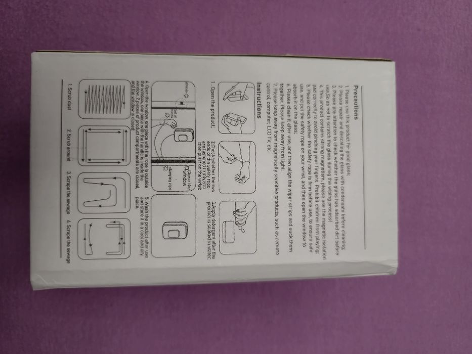 Стъкло чистачка за прозорци със силен магнит най-новия модел