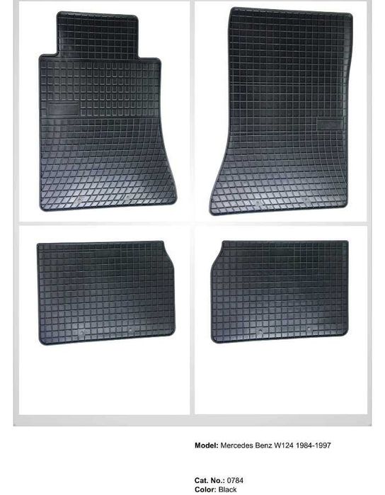 Полски гумени стелки за Mercedes Sprinter/Vito/Viano. E-class/C/S/ML