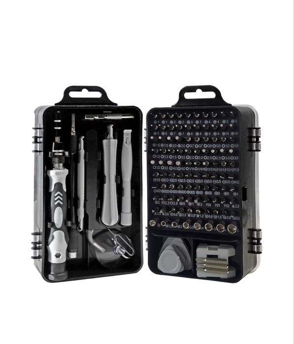 Kit surubelnite profesionala de precizie, 115 elemente