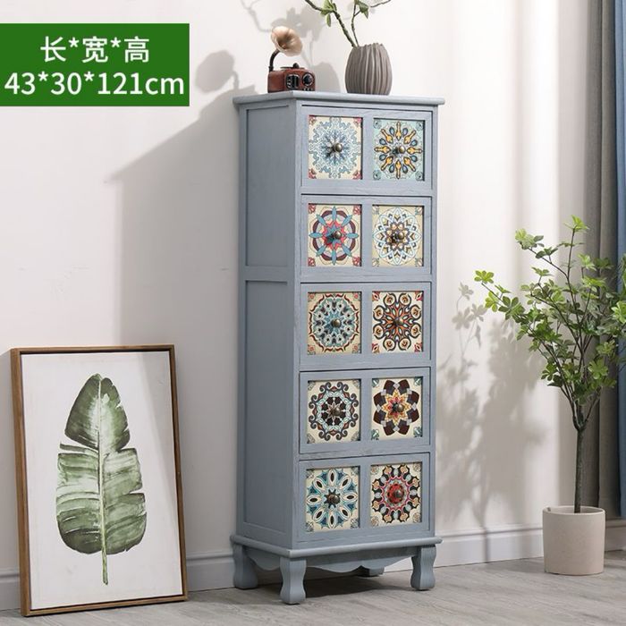 Комод Esmi серый дерево