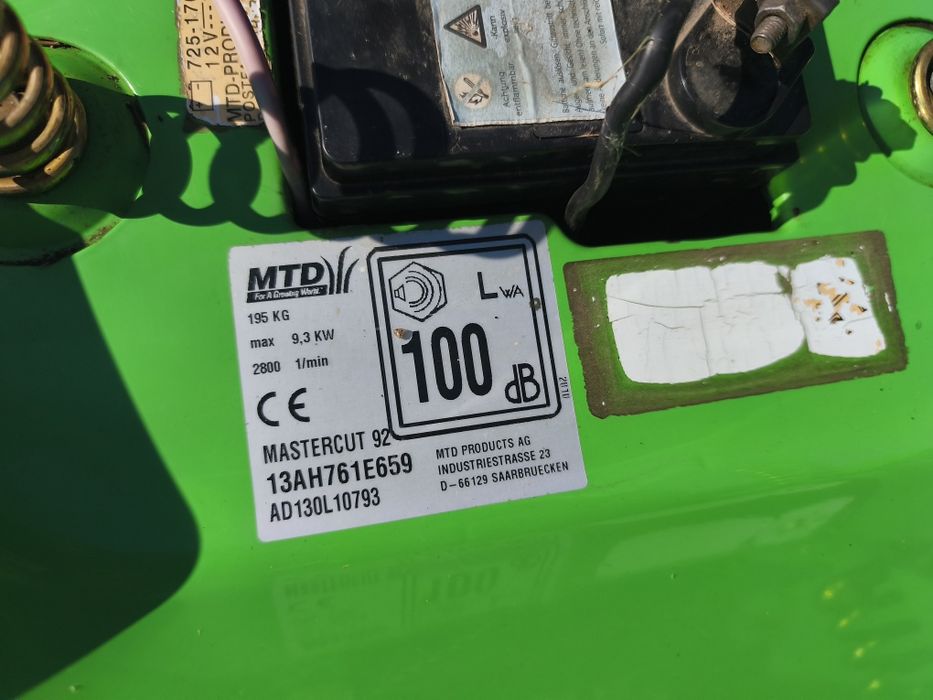 Тракторна косачка MTD Mastetcut