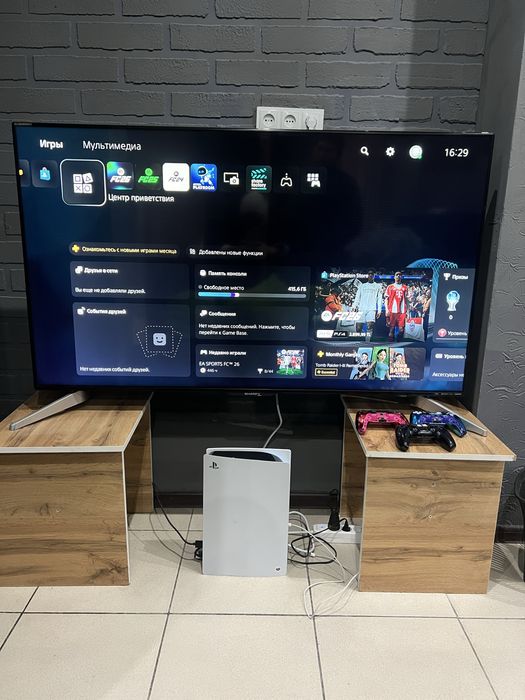 Ps5 + 3 дйостик + телевизор