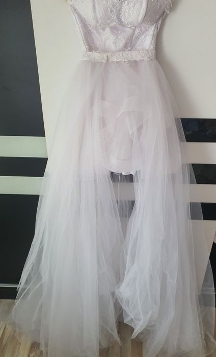 Булченска къса Рокля със шлейф