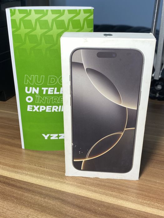 iPhone 16 Pro Max • 256 GB • Natural Titanium