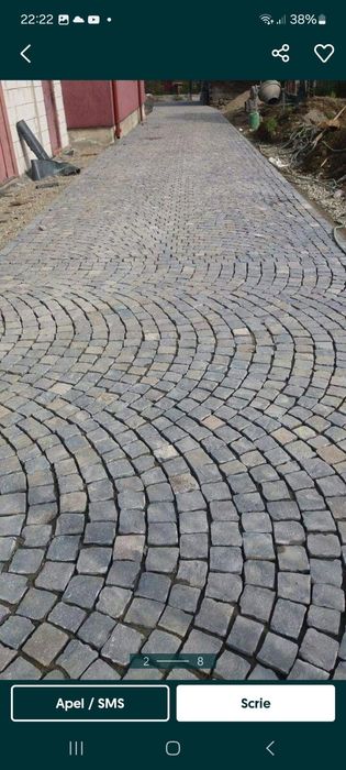 Piatra cubica si montaj