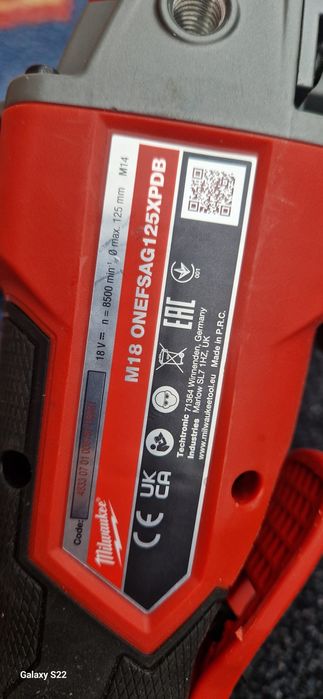 Milwaukee ,Hilti polizor pe acumulatori