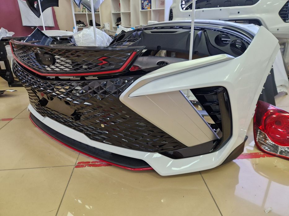 Запчасти Джели GEELY COOLRAY NEW бампер в сборе в цвет