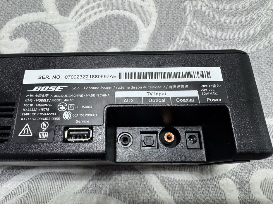 Bose Solo 5 TV Sound System