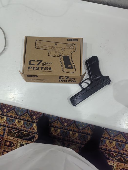 Пистолет c7 airsoft