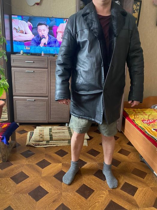 Мужская одежда   дубленка