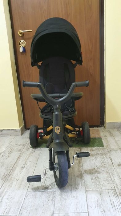 Tricicleta  pliabila ultra QPlay Nova Rubber Gold