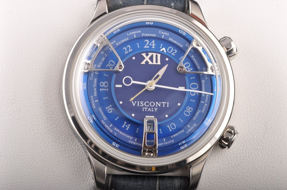 Visconti Opera GMT World Time Blue – KW23-13