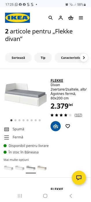 Divan Flekke Ikea