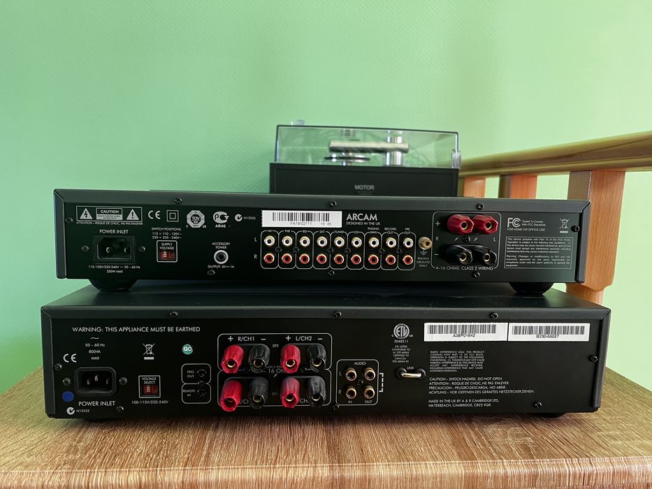 Arcam: предусилитель+усилитель