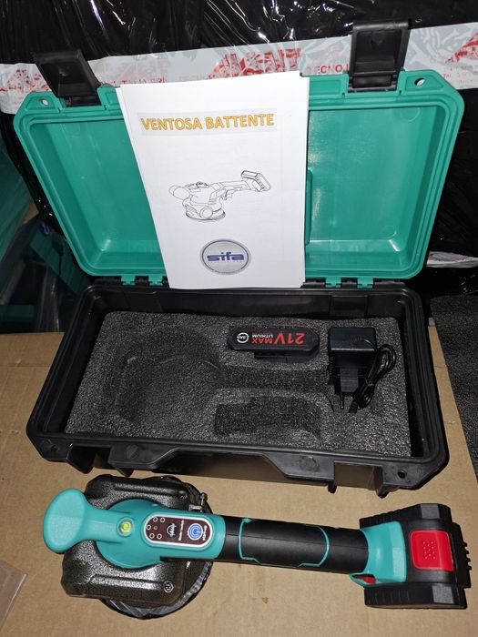 Sifa ventuza vibrator profesional cu baterie 21 V pentru gresie