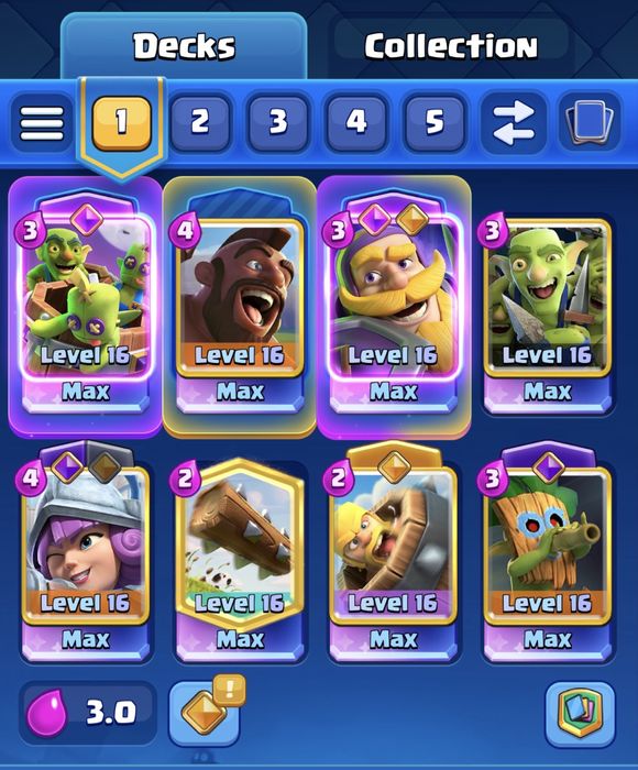 Мощный аккаунт Clash Royale