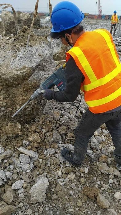 Перфоратор хизматлари. Демонтаж. Отбойник. Бетон бўзиш. Алмаз коронка