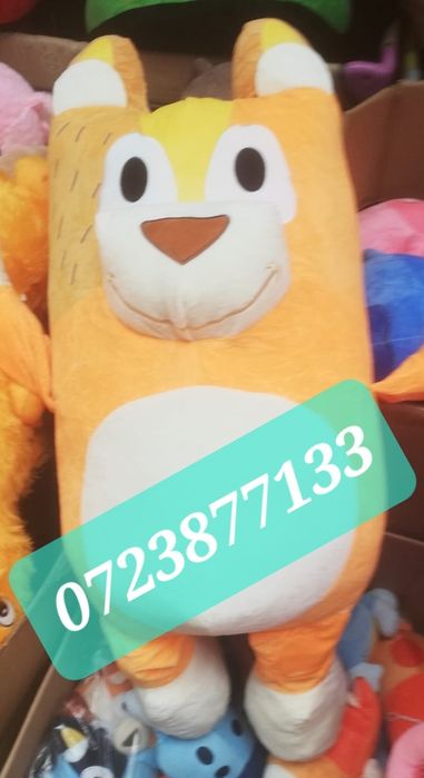 Mascota Bluey din plush 50 cm