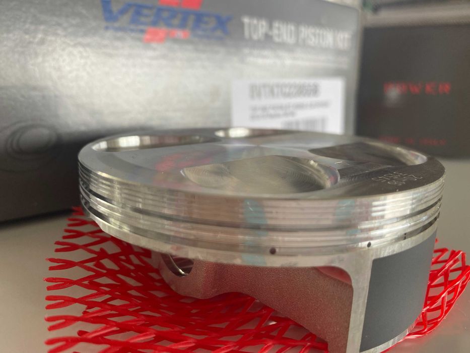 НОВ Топ енд на VERTEX бутало гарнитури верига за HONDA CRF450R 13-16