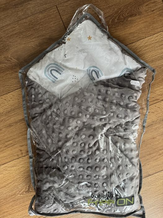 Порт бебе - BUBABA Одеяло и чувалче 2в1 GREY