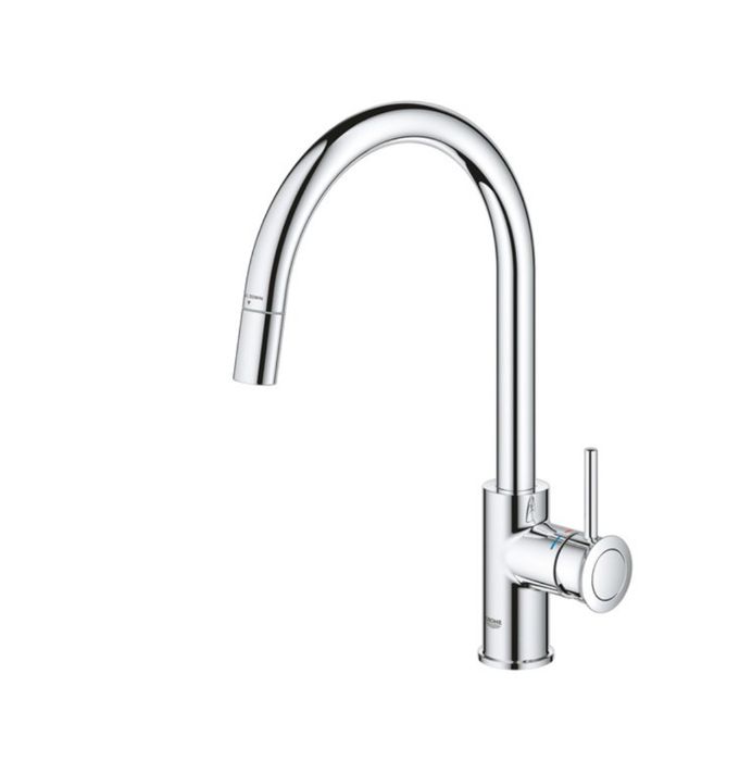 Промо Grohe за кухня с издърпващ се чучур