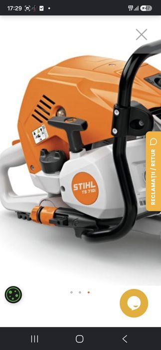 Vând sthil  ts 710i de tăiat beton