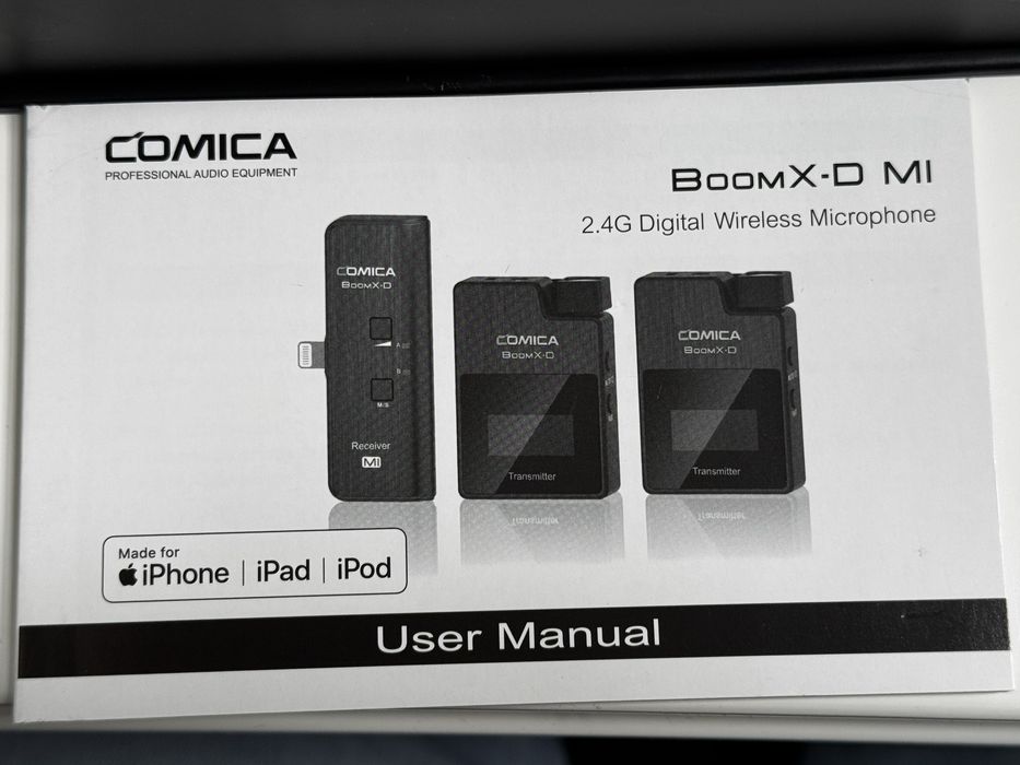 Безжични микрофони Comica BoomX-D