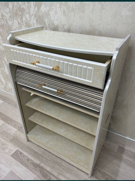 Даставка бесплатная ДСП полка для обувни