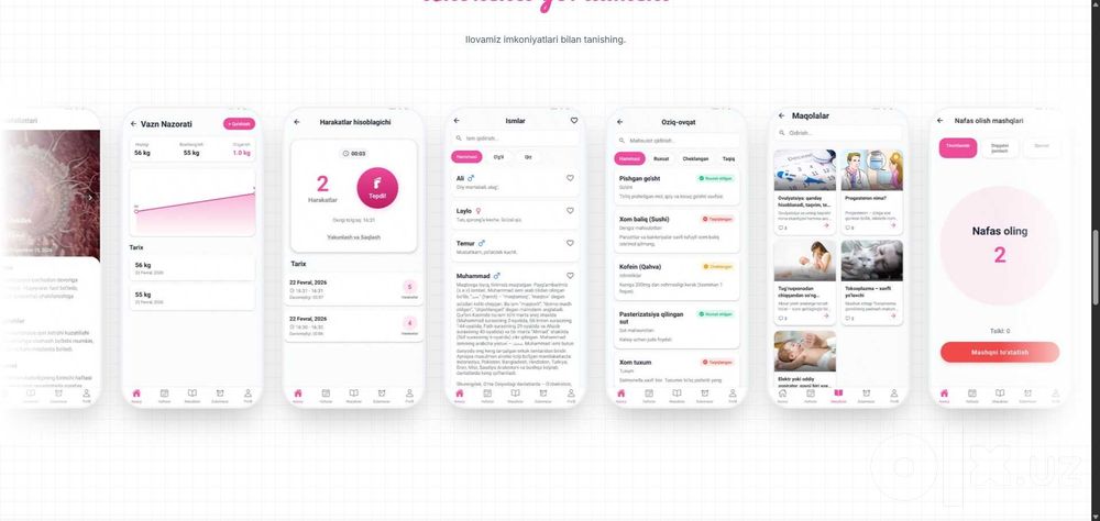 Продаётся готовый сайт и приложение homila24.uz