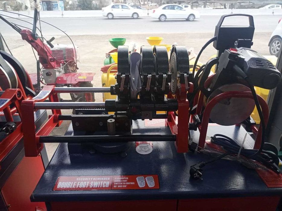 Утюг для пайки Станок для пайки ПЭ труб 63/160-63/200-90/250