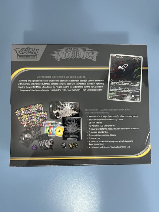Pokemon TCG Mega Evolution Pitch Black Elite Trainer Box (ETB)