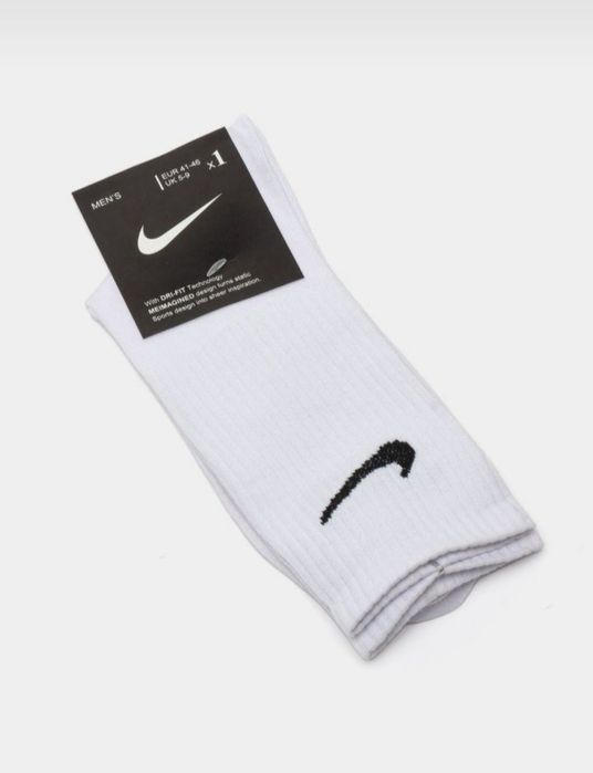 носки белые Найк ОПТОМ! пачка 10шт