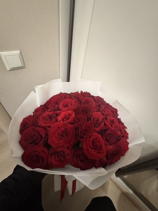 Букет 70-85см розы боьше 39 шт