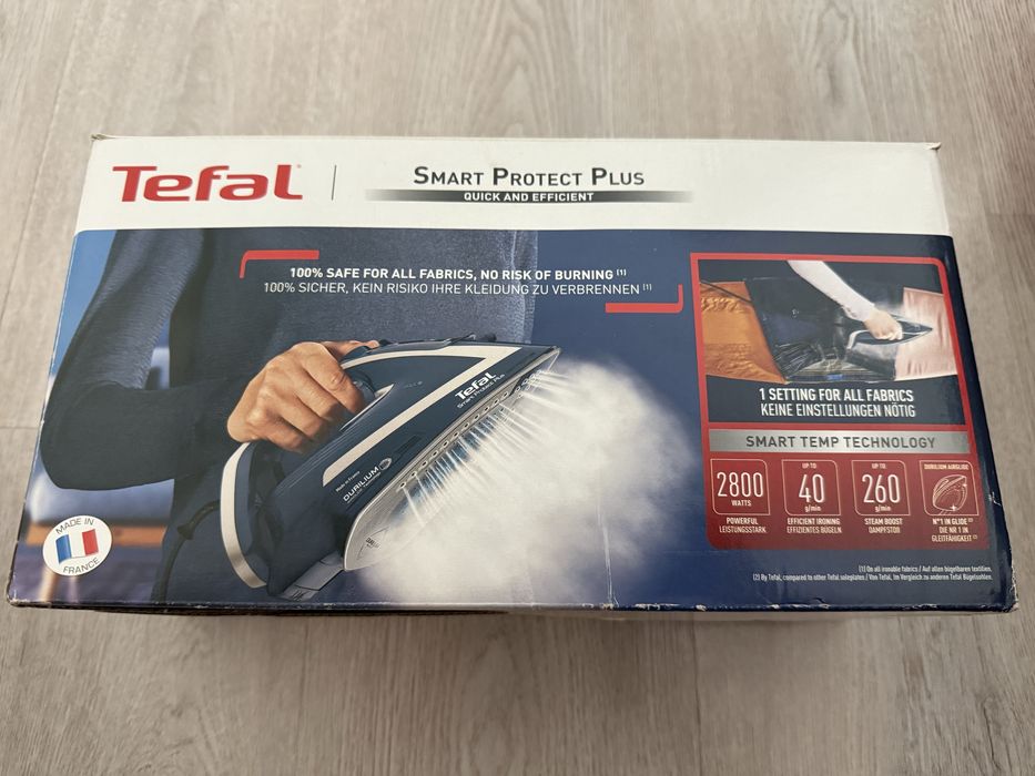 Ютия Tefal Smart Protect Plus FV6872E0, 2800W