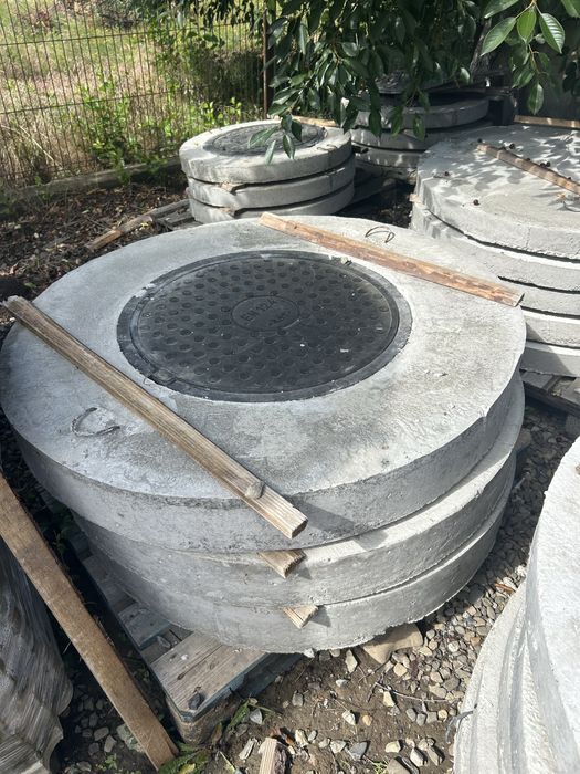 Tuburi beton pentru fantana fosa si capace pietonale sau de trafic