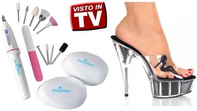 Комплект за педикюр и маникюр Pedi Mate
