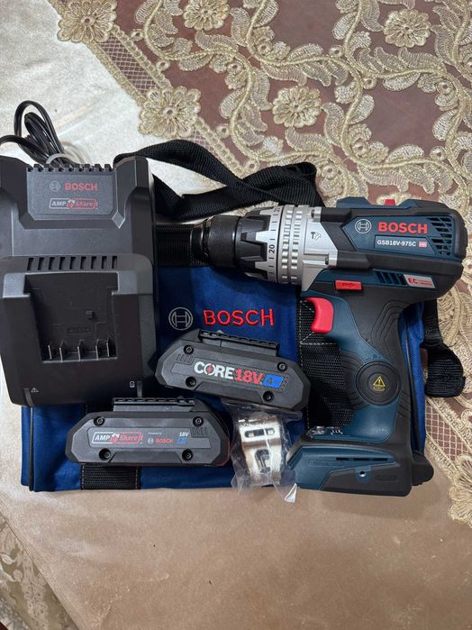 Bosch GSB 18V-110 C (975 = 110Нм ) Оригинальная ударная дрель / Новый