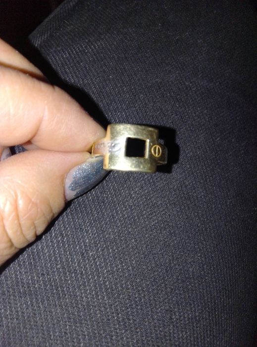 Кольцы  красный и жёлтый