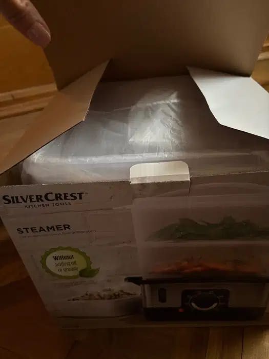 Steamer- aparat de gătit la abur Silvercrest Nou