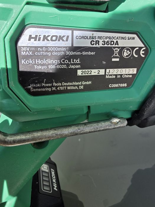 Fierastrau Sabie Hikoki CR 36DA