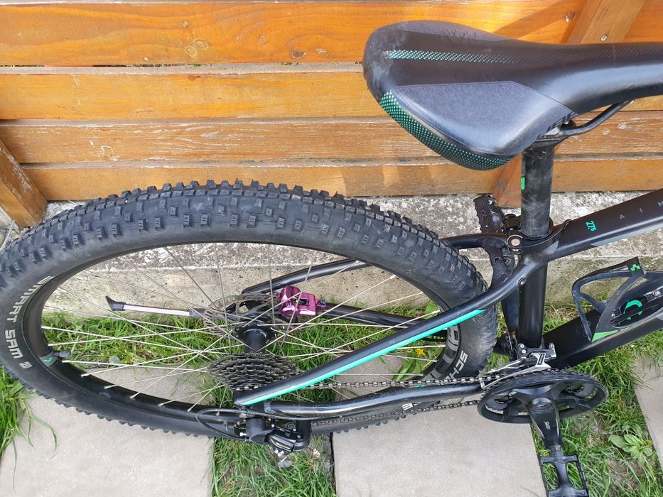 Cube Aim Pro, roti pe 27.5, aluminiu, marime XS - S (14"), 8 × 3 viteze