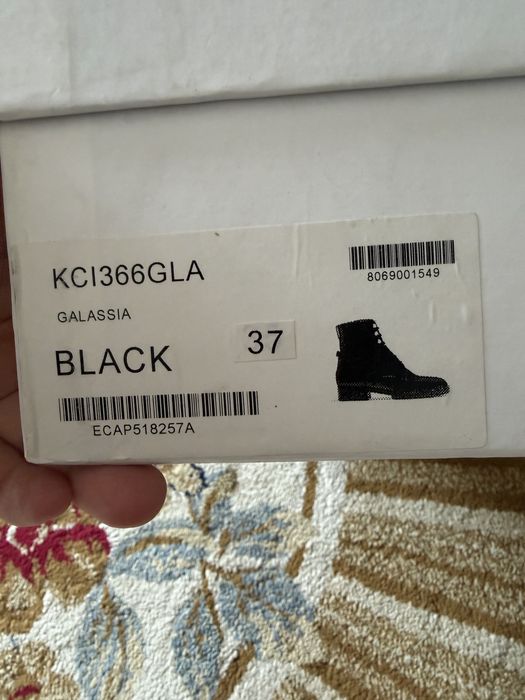 Ботинки Диор лакированные