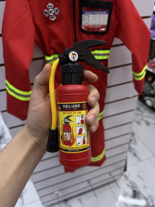 Детские костюмы пожарных размер S 90-110см, L 110-130см ,XL 130-150см