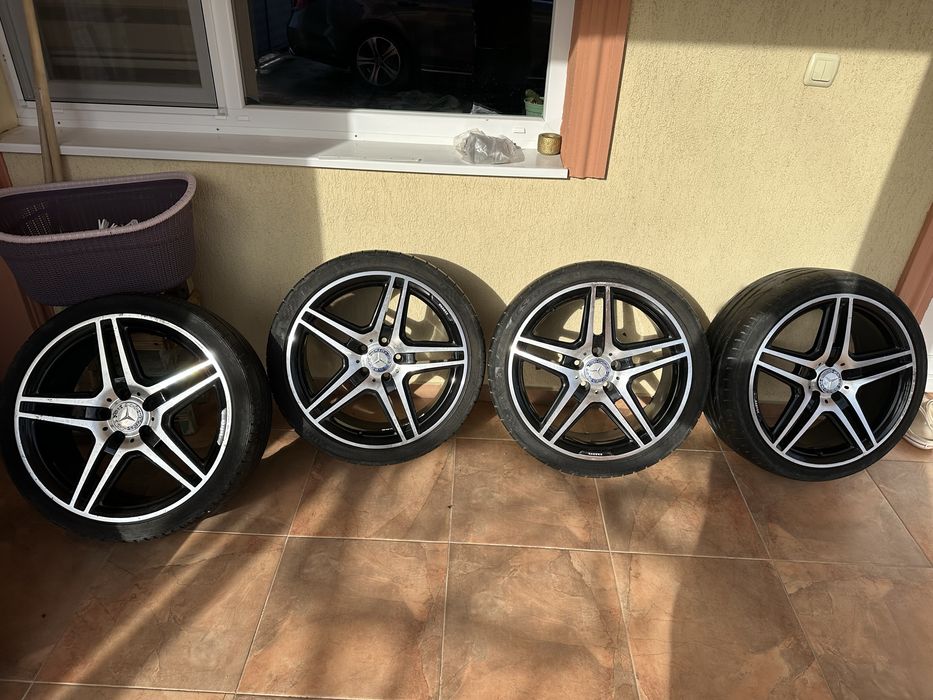 Джанти с гуми 19 цола модел Brabus за Мерцедес